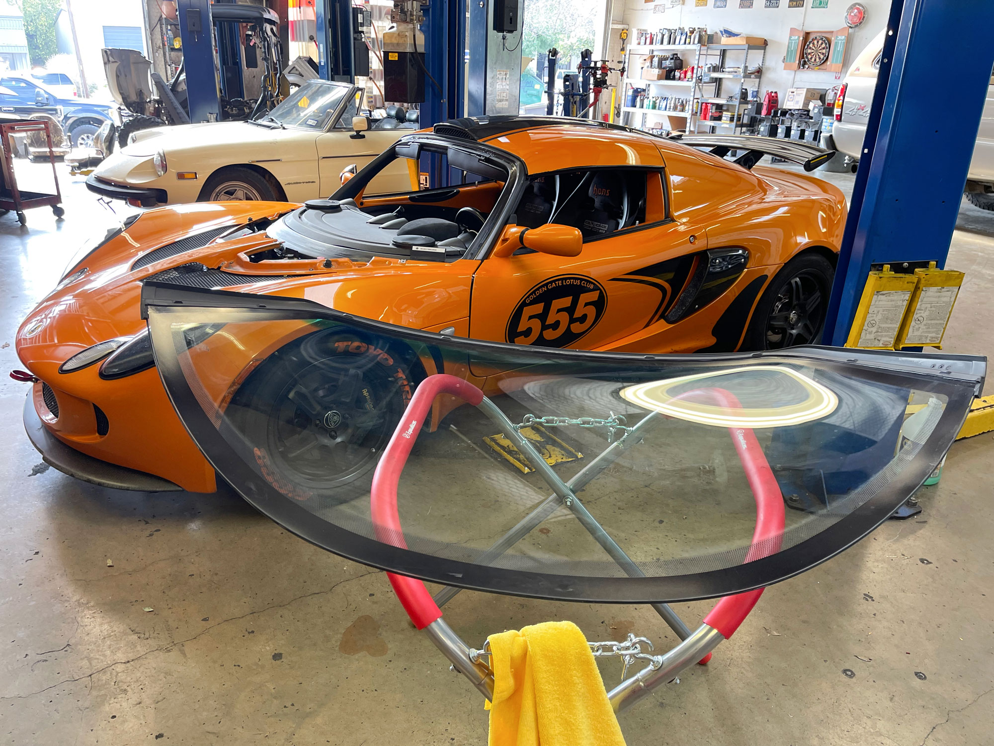 corvette windshield replacement