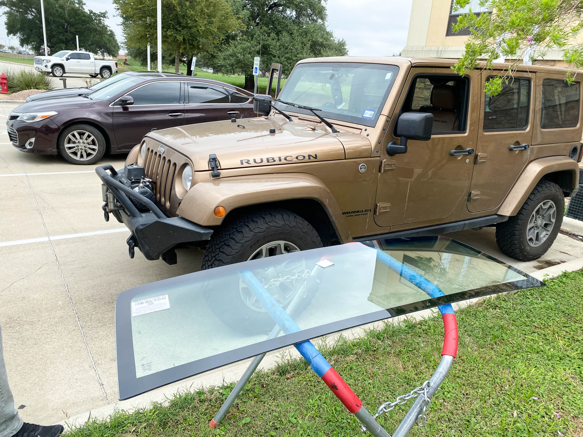 jeep wrangler windshield replacement austin tx